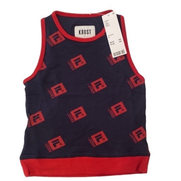 Urban Outfitters - KROST X FILA - Knit Tank Top, Size Small - Picture 4 of 7